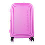 Середня валіза Mandarina Duck LOGODUCK з розширювальною блискавкою на 70 л із полікарбонату Рожевий